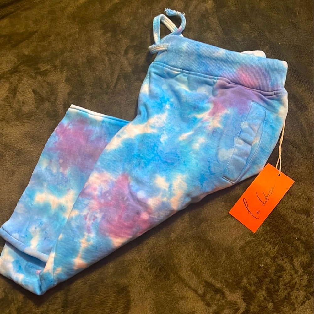 NWT La Detresse blueberry joggers